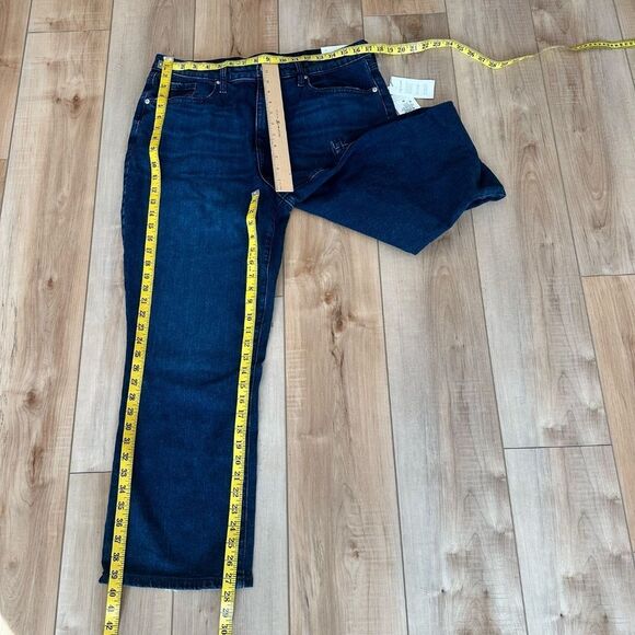 NWT A New Day Lightly Distressed High Rise Bootcut Jeans Size 16R - Picture 3 of 12